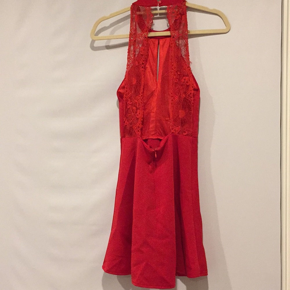 NWOT never worn amazing red dress!!! - Picture 4 of 4